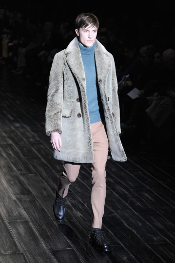 Представяне на колекцията на Gucci за сезон есен/зима 2014-2015 по време на Седмицата на мъжката мода в Милано