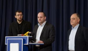 Йонко Грозев, Радан Кънев и Атанас Атанасов представиха позицията на Реформаторския блок по казуса "Цветанов–Пеевски–Цацаров"