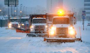 Дебел сняг затрупа Вашингтон