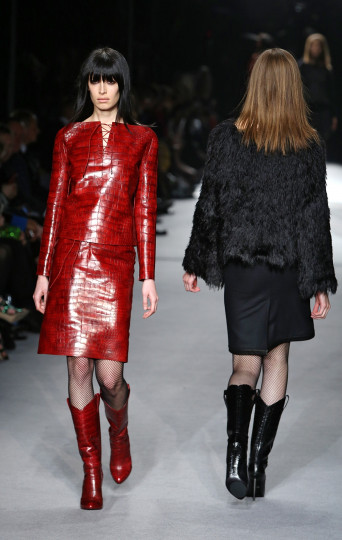 Представяне на колекцията на Tom Ford за сезон есен/зима 2014-2015 по време на Седмицата на модата в Лондон