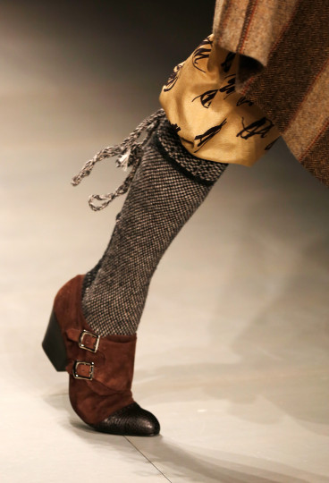 Представяне на колекцията на Vivienne Westwood за сезон есен/зима 2014-2015 по време на Седмицата на модата в Лондон