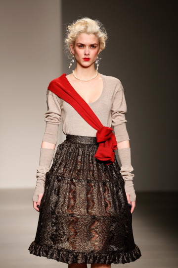 Представяне на колекцията на Vivienne Westwood за сезон есен/зима 2014-2015 по време на Седмицата на модата в Лондон