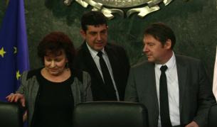 Николай Найденов, заместник апелативен прокурор на Апелативна специализирана прокуратура (АСП), Даниела Попова, апелативен прокурор на Апелативна специализирана прокуратура /АСП/, Владимир Писанчев, председател на Държавна агенция Национална сигурност