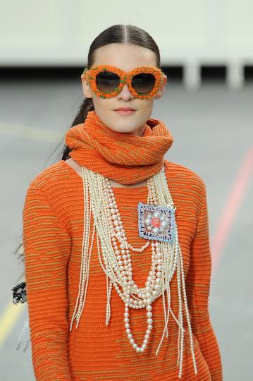 Представяне на колекцията на Chanel за сезон есен/зима 2014-2015 по време на Седмицата на модата в Париж