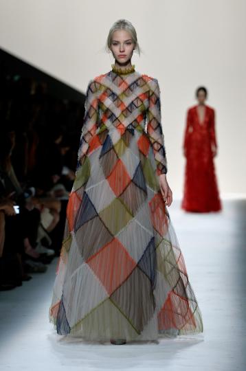 Представяне на колекцията на Valentino за сезон есен/зима 2014-2015 по време на Седмицата на модата в Париж