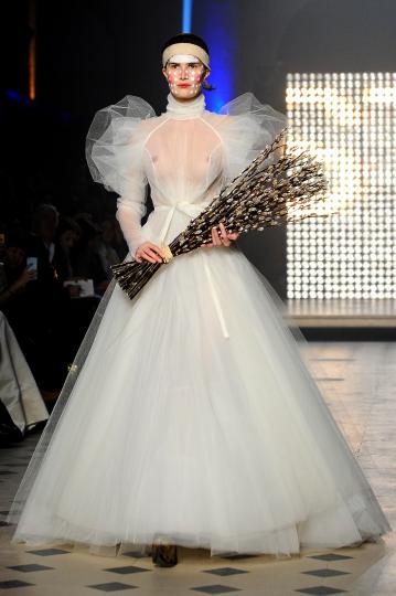 Представяне на колекцията на Vivienne Westwood за сезон есен/зима 2014-2015 по време на Седмицата на модата в Париж