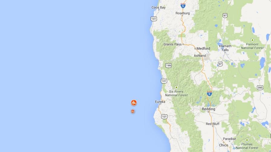 Земетресение с магнитуд 6,9 край бреговете на Северна Калифорния