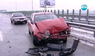 Верижни катастрофи почти запушиха бул. “Брюксел”