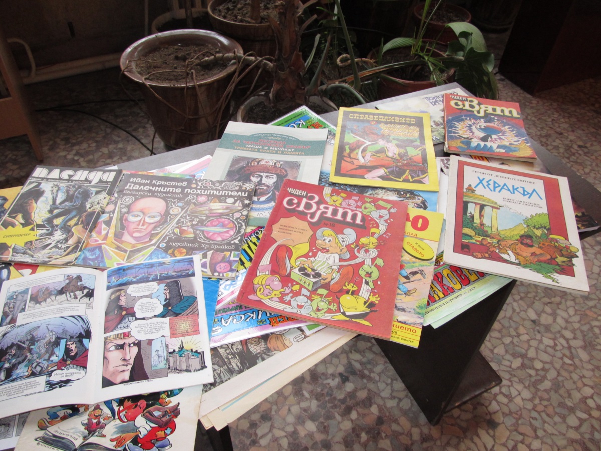 Над 12 000 заглавия ще влязат в първия в България Музей на комикса, който предстои да бъде открит в Русе през месец април.