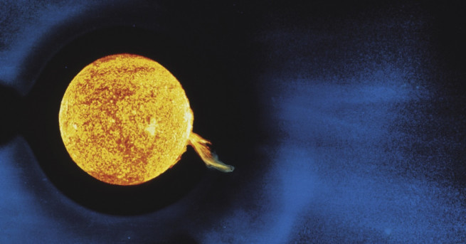 Слънчевото изригване на 6 ти септември т г се оказа най мощното от