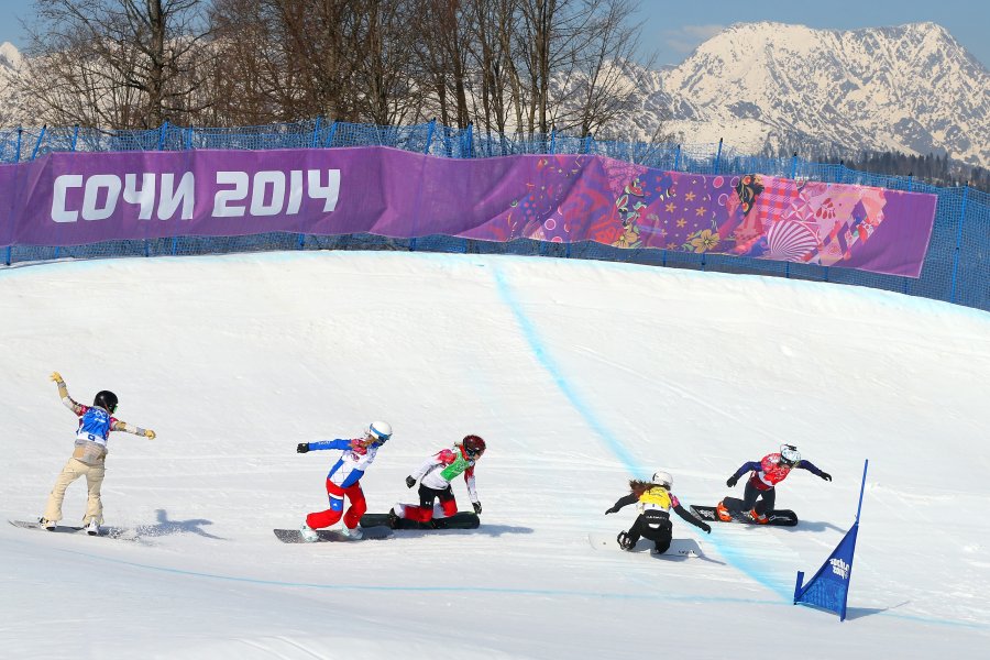 Прекрасната Сани Жекова на Игрите в Сочи1