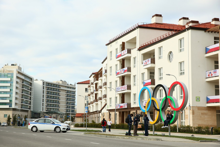 Олимпийските кръгове са навсякъде в Сочи1