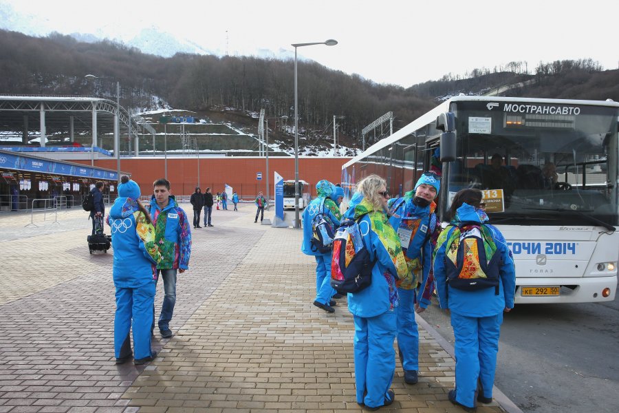 На разходка в олимпийското село в Сочи1