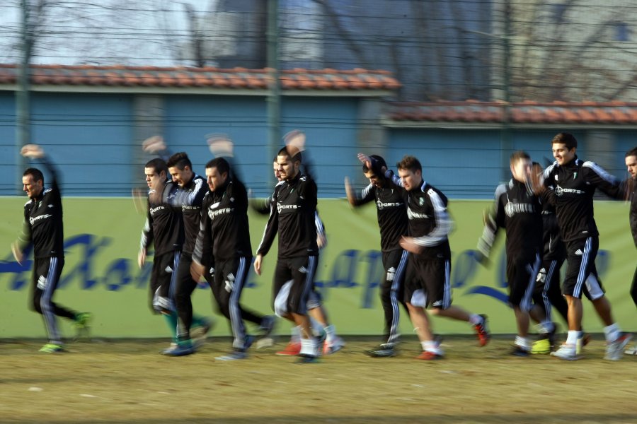 Първа тренировка за 2014 та в Лудогорец1