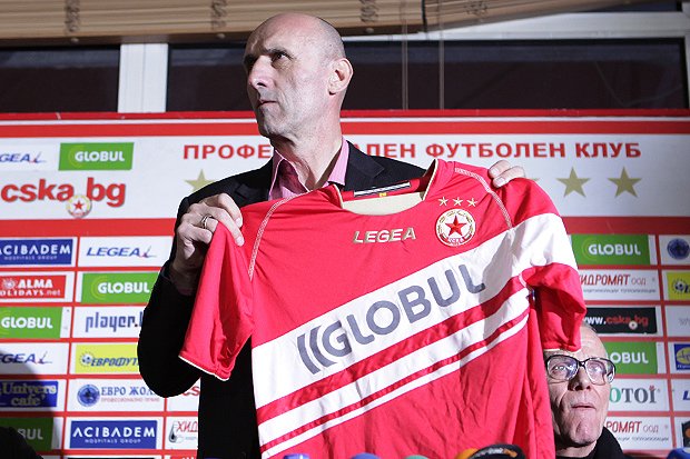 Представянето на Миодраг Йешич като нов старши треньор на ЦСКА1