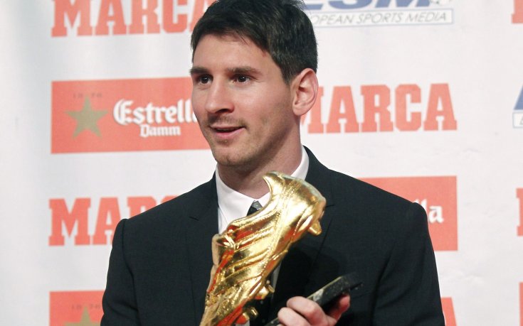 Меси получи Златната обувка