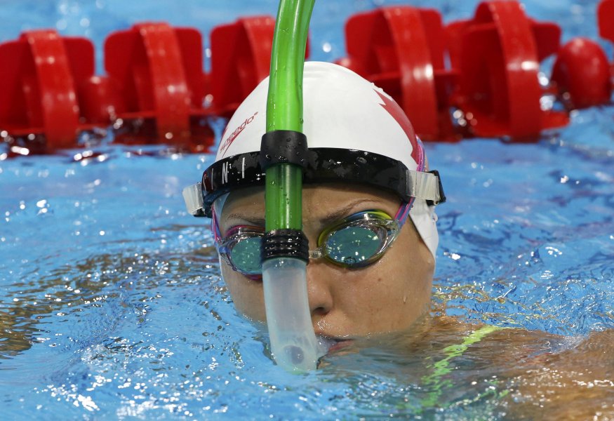 Олимпийците тренират в London Aquatics Centre1