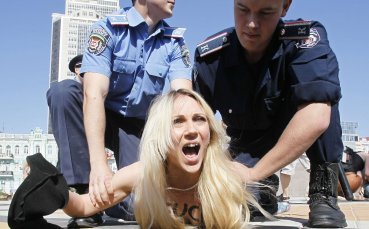 Поредният гол протест на Femen