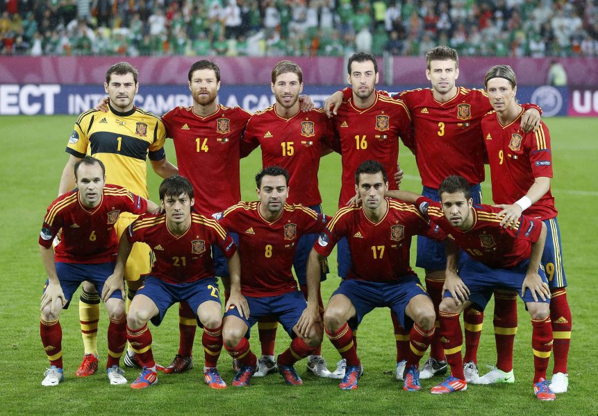 Испания и Ирландия във втория си мач на Евро 20121