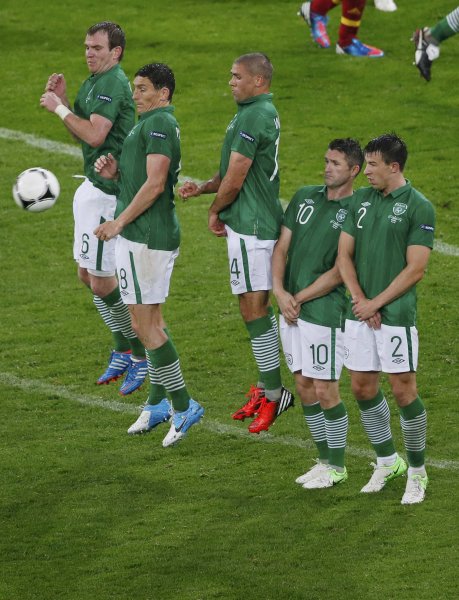 Испания и Ирландия във втория си мач на Евро 20121