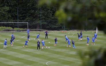 Франция тренира с настроение преди старта на Евро 2012