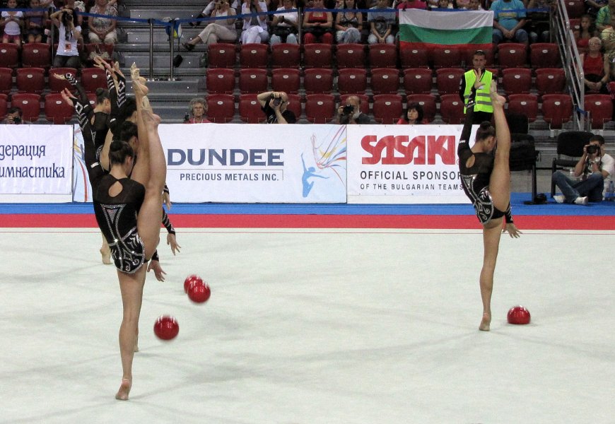 Общо осем медала спечели българският национален отбор по художествена гимнастика1