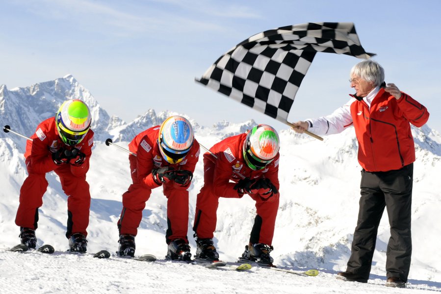 Снежното шоу на Ферари1