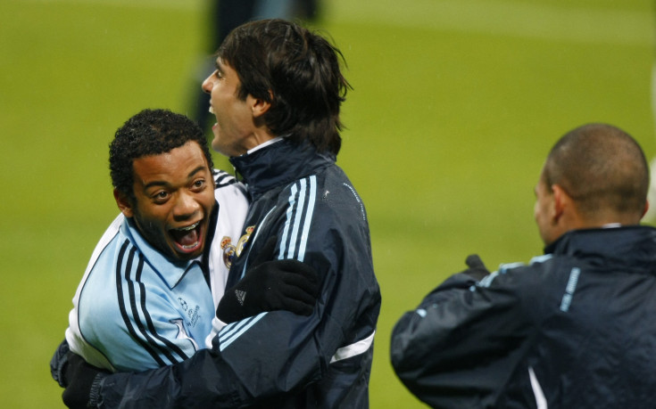 Реал Мадрид тренира в добро настроение преди мача с Милан