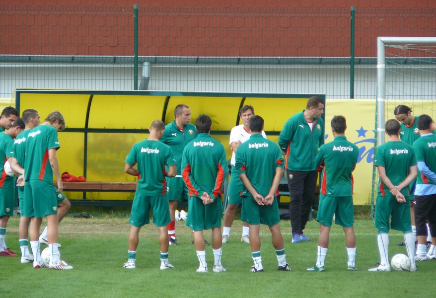 Националният отбор се готви за контролата с Латвия1
