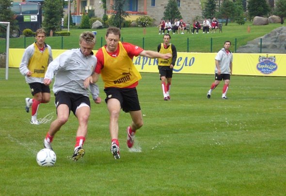 Тренировка на националния отбор 28 05 20071