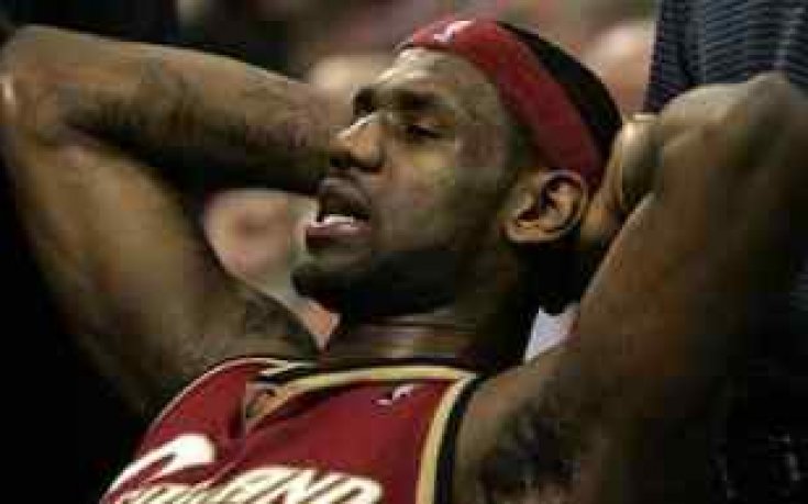 Принудителна почивка за ЛеБрон