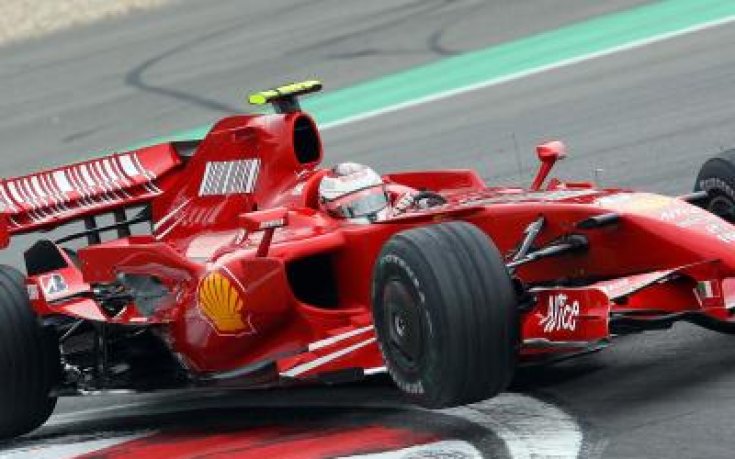 Райконен най-бърз в следобедната тренировка