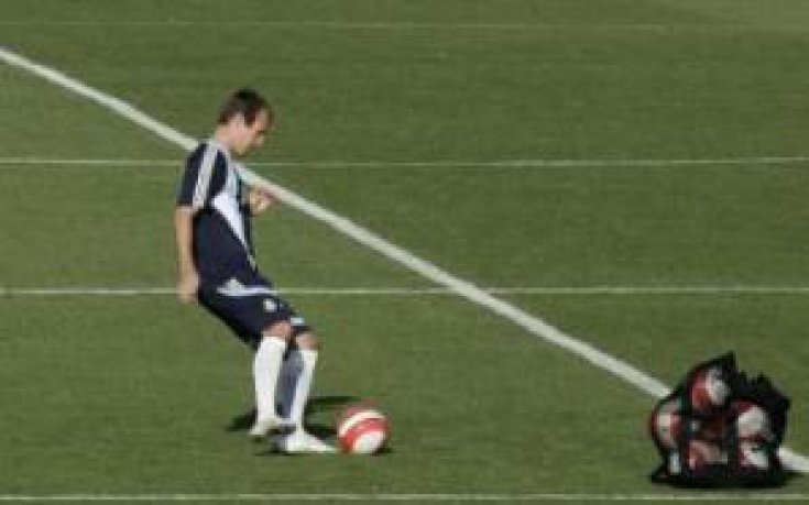 Робен с първа тренировка