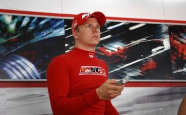 Райконен най-бърз в първата сутрин на Спа