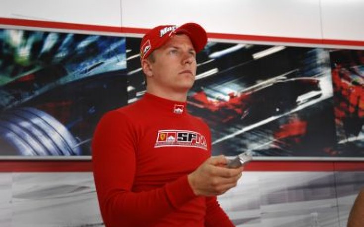 Райконен най-бърз в първата сутрин на Спа