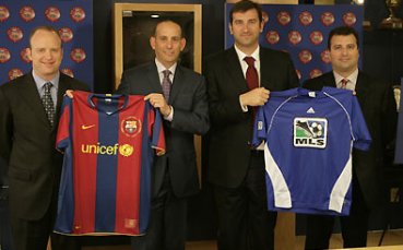 Барса подписа партньорски договор с МЛС