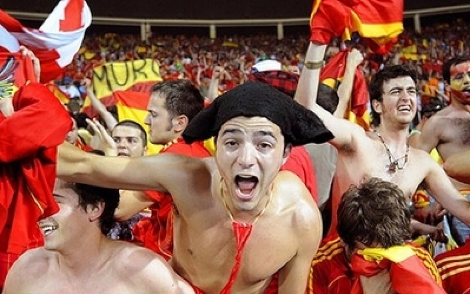 Хиляди обещаха да обръснат главите си, ако Испания спечели Евро 2008