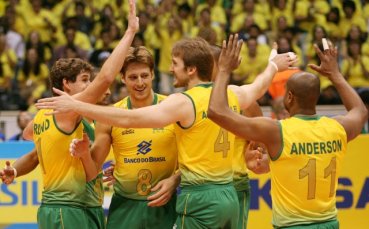 Бразилия, Сърбия, САЩ и Русия на полуфинал в Световната лига