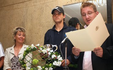 Изпит по литература очаква Григор Димитров