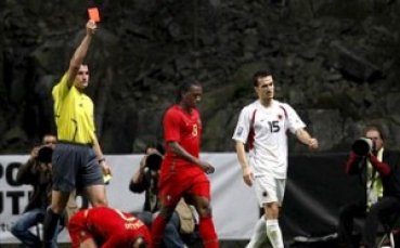 Португалия се изложи срещу Албания