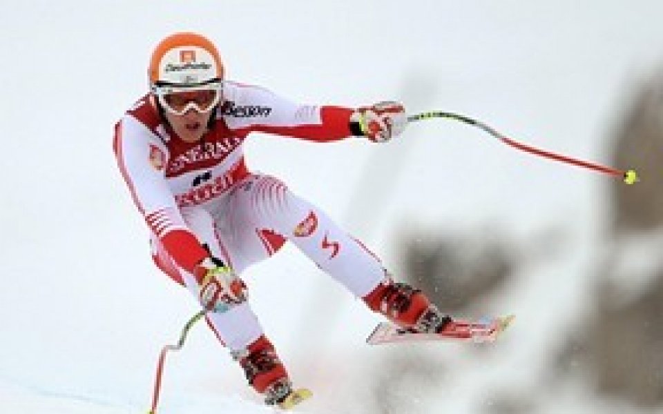 Ромед Бауман с първа титла за Световната купа по алпийски ски