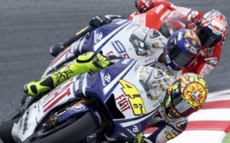 Роси спечели инфарктното състезание в Каталуния