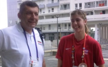 Щерката на Радмила Василева в британския тим