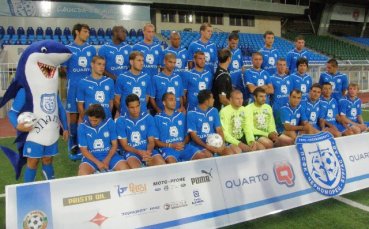 Фотосесия за футболистите на Черноморец