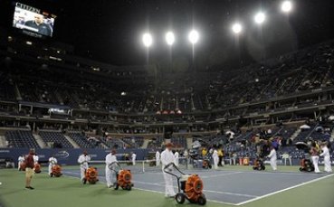 US Open пак няма да свърши навреме