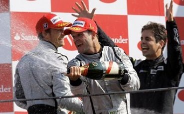 Баричело пръв в чудесен ден за Браун GP