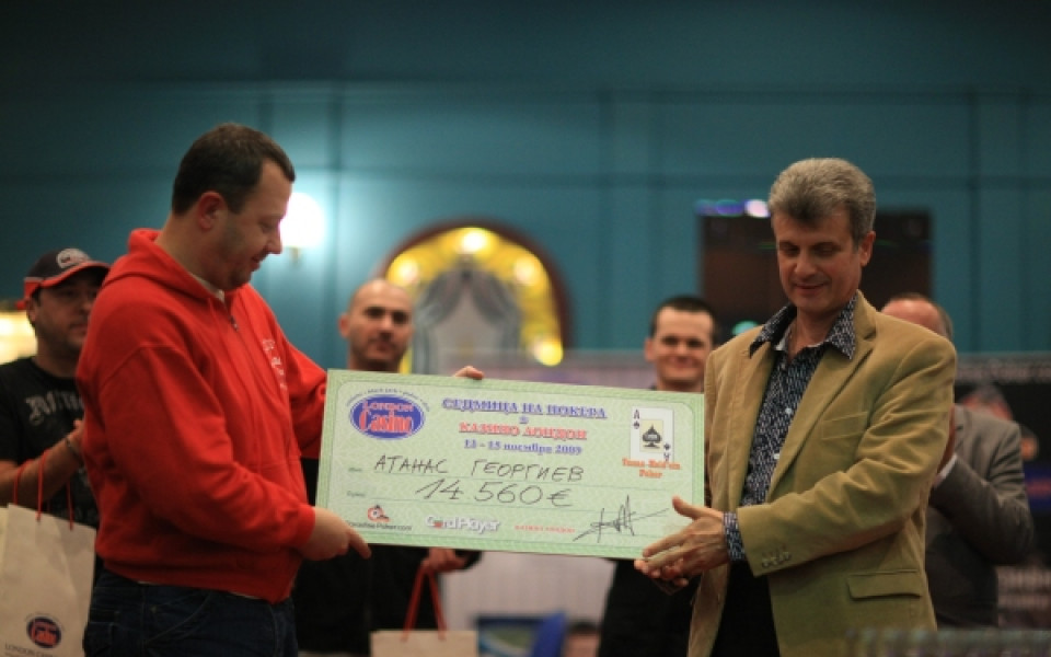 БГ акулата в покера лапна 14 560 евро от Sofia Poker Week