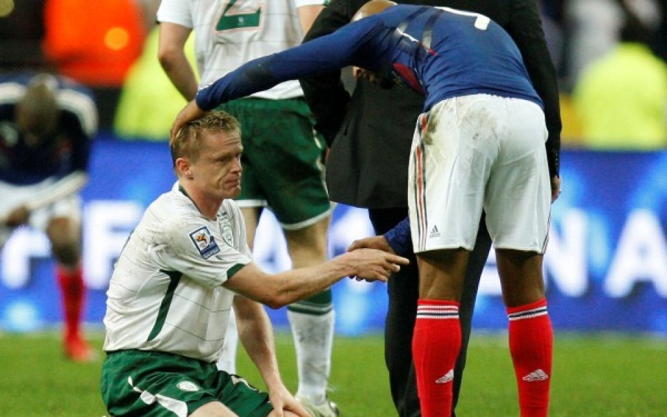 Ирландия официално поиска преиграване на мача с Франция