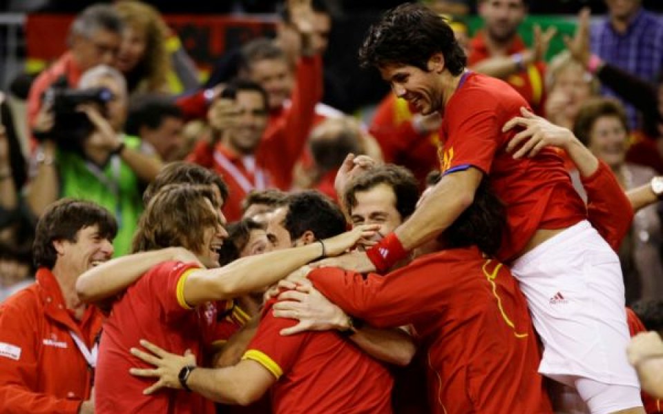 Испания спечели Дейвис къп
