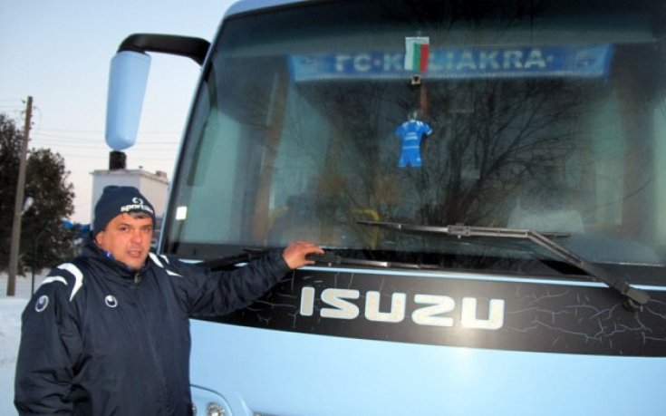 Шофьорът на Калиакра мечтае да вози отбора от Каварна в А група